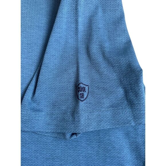 Haggar Performance Wear Cool 18 Polo Men's Large Blue Outdoors Minimalist - Picture 5 of 5